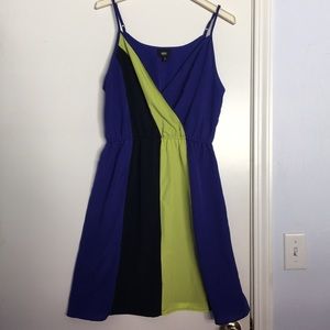Mossimo graphic color block sundress